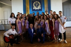 Першокурсники взяли участь у конкурсі Alma Mater - 2016