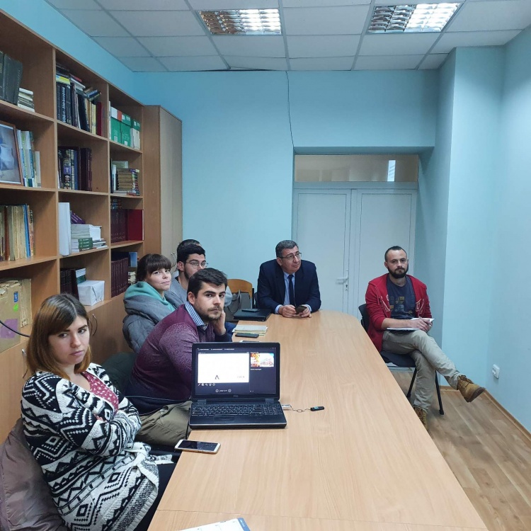 Засідання Семінару з до- та ранньоісторичної археології на базі Навчально-дослідницькій лабораторії Германо – Слов'янської археологічної експедиції